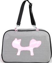 United Pets Transportavimo krepšys šuniui arba katei United Pets, rožinis, juodas