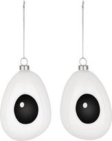 Alessi Kalėdiniai burbulai Alessi Holly eyes, 2 vnt.