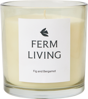 Ferm Living Kvapi žvakė Vitto, 10 cm, šviesiai geltona