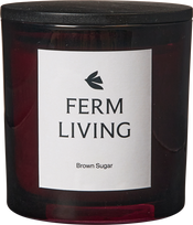 Ferm Living Kvapi žvakė Vitto, 10 cm, bordo