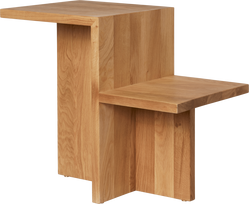 Ferm Living Šoninis staliukas Distinct, natūralus ąžuolas