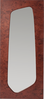 Ferm Living Sieninis veidrodis Folia, 135 cm, rudas
