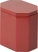Ferm Living Dėžutė smulkiems daiktams Nova, 10 cm, raudona