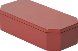 Ferm Living Dėžutė smulkiems daiktams Nova, 20 cm, raudona