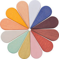 Ferm Living Statymo kaladėlės Petal
