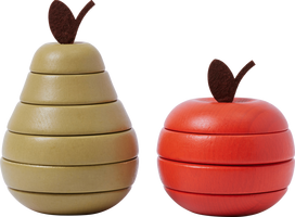 Ferm Living Dėlionė Ferm Living obuolys ir kriaušė, 2 vnt.