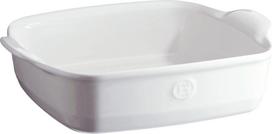 Emile Henry Kepimo indas Emile Henry kvadratinis, 24 cm, baltas