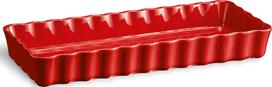 Emile Henry Kepimo forma tartai Emile Henry, keraminė, 15 x 36 cm, raudona