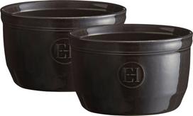 Emile Henry Kokilės Emile Henry 10 cm, juodos, 2 vnt.