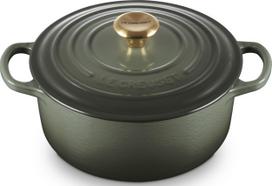 Le Creuset Troškintuvas Signature 20 cm, čiobrelių spalvos