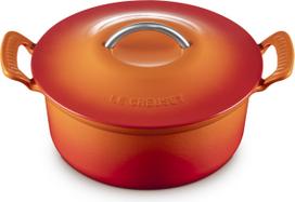 Le Creuset Troškintuvas Modern Heritage, 26 cm, liepsnos oranžinis