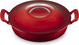 Le Creuset Puodas Modern Heritage Gourmet žemas, 28 cm, vyšninis