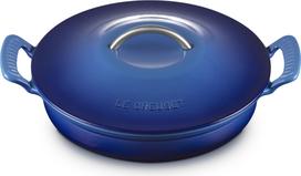 Le Creuset Puodas Modern Heritage Gourmet žemas, 28 cm, tamsiai mėlynas