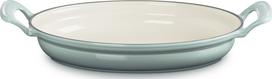 Le Creuset Kepimo forma Modern Heritage ovali, 28 cm, jūros druskos spalvos