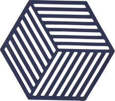 Zone Denmark Padėklas karštiems indams Hexagon, tamsiai mėlynas