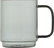 AdHoc Stiklinė Impact 500 ml, skaidri, pilka