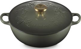 Le Creuset Puodas La Marmite Holly, 26 cm, čiobrelių spalvos