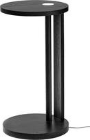 Serax Šoninis staliukas Aura su integruotu LED apšvietimu, 38 cm, juodas, ąžuolo mediena