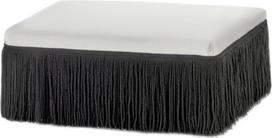 Serax Pufas Frin, 93 cm, baltos ir juodos spalvos
