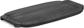 Serax Serviravimo padėklas Dune, 56,5 cm, juodo uosio