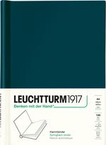 Leuchtturm 1917 Segtuvas Peka 150 lapų talpos A4, jūros spalvos