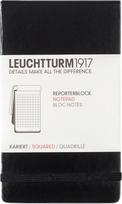 Leuchtturm 1917 Užrašinė tinkleliu, kietu viršeliu Leuchtturm 1917, A6, 184 puslapiai, juoda, 80 g/m²
