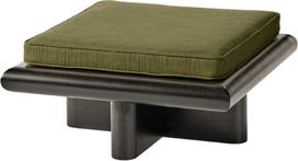 Serax Pufas Taka Velvet, 72 cm, tamsiai žalias, tulpmedžio mediena