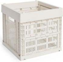 Hay Dėžė daiktams laikyti Hay Colour Crate Cube, prislopinta balta