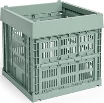 Hay Laikymo dėžė Hay Colour Crate Cube, šalavijo spalvos