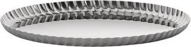 Alessi Padėklas Pleats serviravimo, apvalus, 23 cm, plieninis