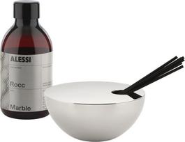 Alessi Kvapo difuzorius Rocc Marble su rotango lazdelėmis