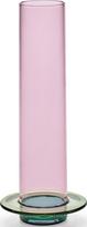 Serax Vaza Glass Towers dekoratyvinė, 27,5 cm, rausvai žalia