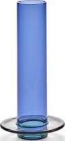 Serax Vaza Glass Towers dekoratyvinė, 22,5 cm, mėlynai pilka