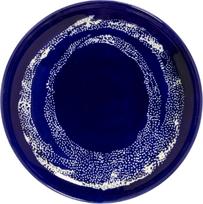 Serax Pusryčių lėkštė Feast, taškuota, 19 cm, tamsiai mėlyna-balta