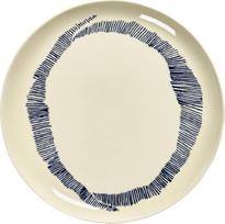 Serax Pietų lėkštė Feast, 26,5 cm, baltai mėlyna