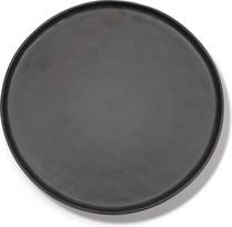 Serax Pietų lėkštė Pure, plokščia, 28 cm, juoda
