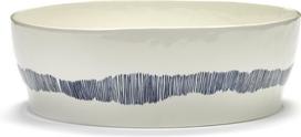 Serax Salotų dubuo Feast, 28,5 cm, baltai mėlynas
