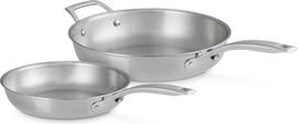 Le Creuset Keptuvės Essential, 3 sluoksnių, nerūdijančio plieno, 2 vnt.