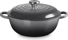 Le Creuset Puodas Signature, 26 cm, pilkas