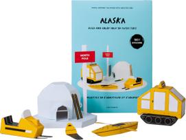 Cinqpoints Rinkinys lankstymui ir spalvinimui iš popieriaus Modelis Alaska