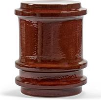 Serax Šoninis staliukas Pawn, 35 cm, tamsiai raudonas