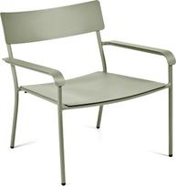 Serax Lauko kėdė August Lounge, su porankiais, žalia, 70 cm