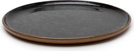Serax Pietų lėkštė Surface, 27 cm, juodai pilka