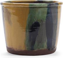 Serax Vazonas Glazed Shades, 20 cm, geltonai mėlynas