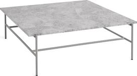 Hay Kavos staliukas Rebar 100 x 104 x 33 cm, pilko marmuro