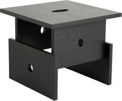 Hay Kavos staliukas Wood Box, juodas ąžuolas