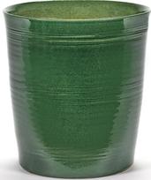 Serax Vazonas Glazed Shades, 30 cm, tamsiai žalias