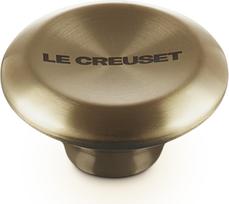 Le Creuset Dangčio rankenėlė Signature, 4,7 cm, šviesiai auksinė