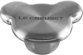 Le Creuset Rankena dangčiui Signature, meškiuko formos, plieninė, 5 cm