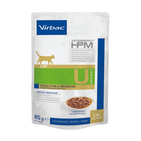 Virbac Veterinarinis šlapias maistas katėms šlapimo takų priežiūrai 12x85g